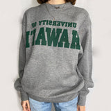 Tineit 2024 Fall Fashion University Of Hawaii Vintage Sweatshirt