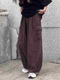 Tineit Vintage Baggy Cargo Jeans