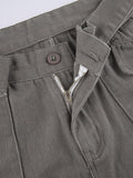 Tineit Washed Pocket Patched Cargo Jeans